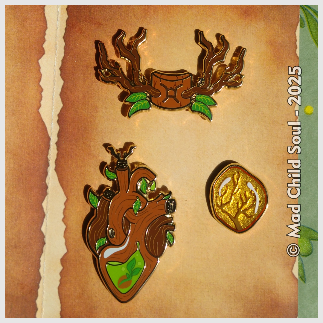 Amber Roots (Mini Pin)