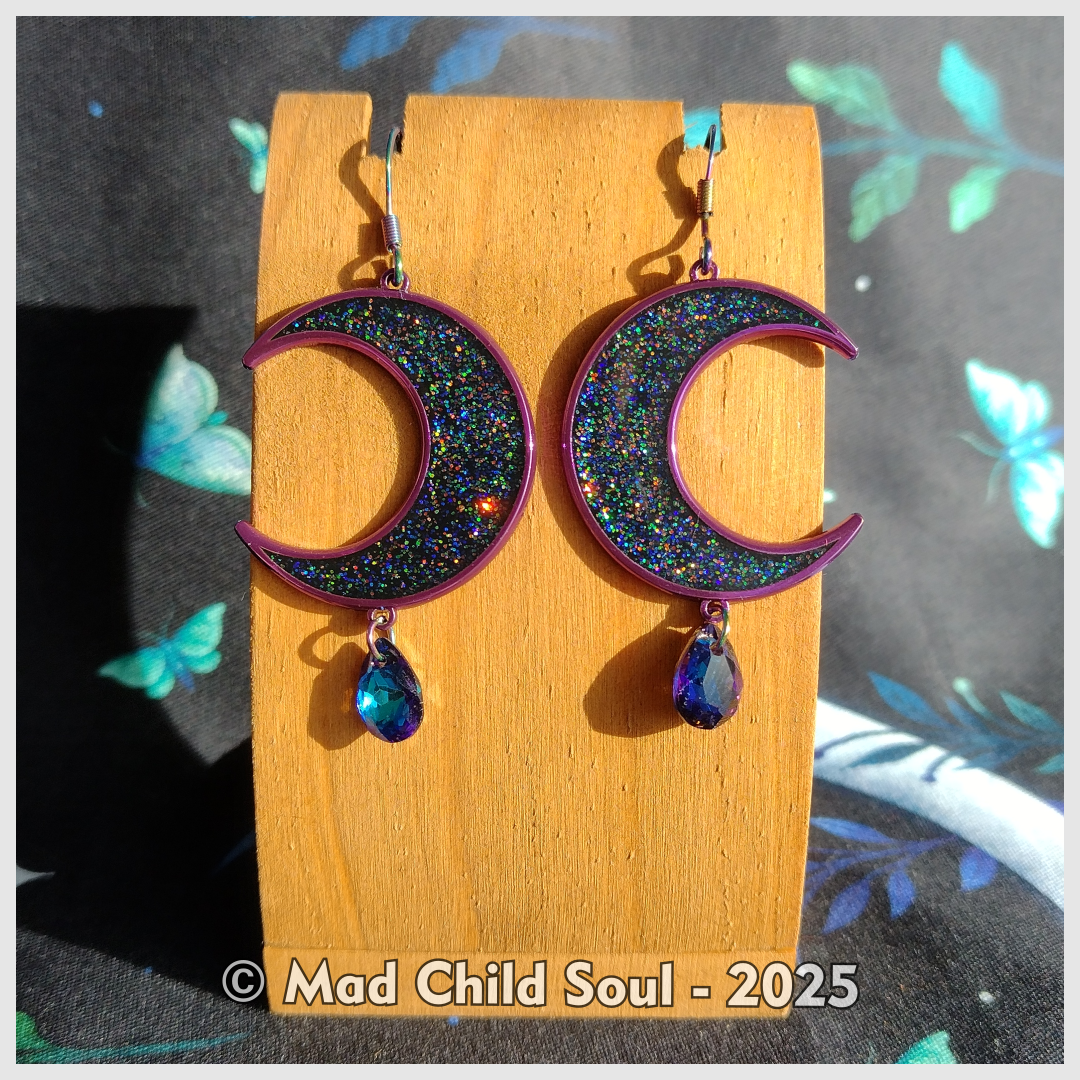 Moon - Purple Chrome (Bijoux)