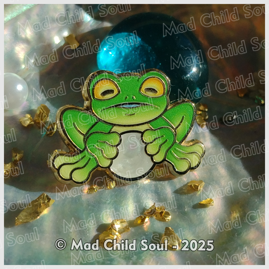 The Guardian Frog (Mini Pin)