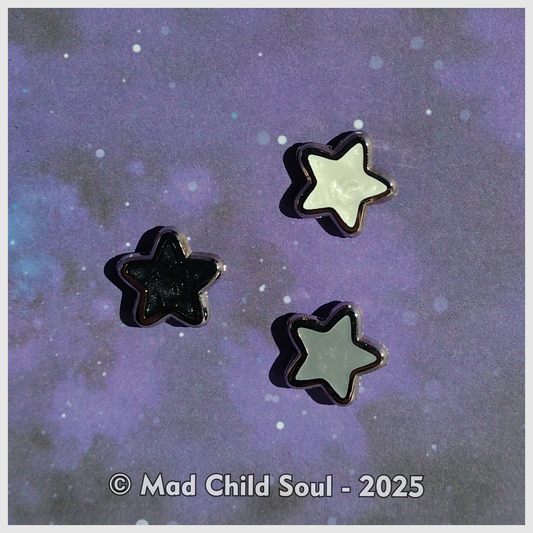 Mini Star shiny - Silver edition (Mini Pin)