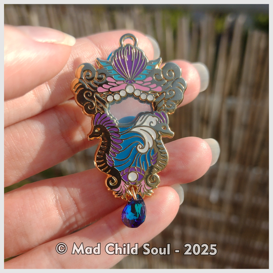 Ocean Healing Wave Lantern (Pin)