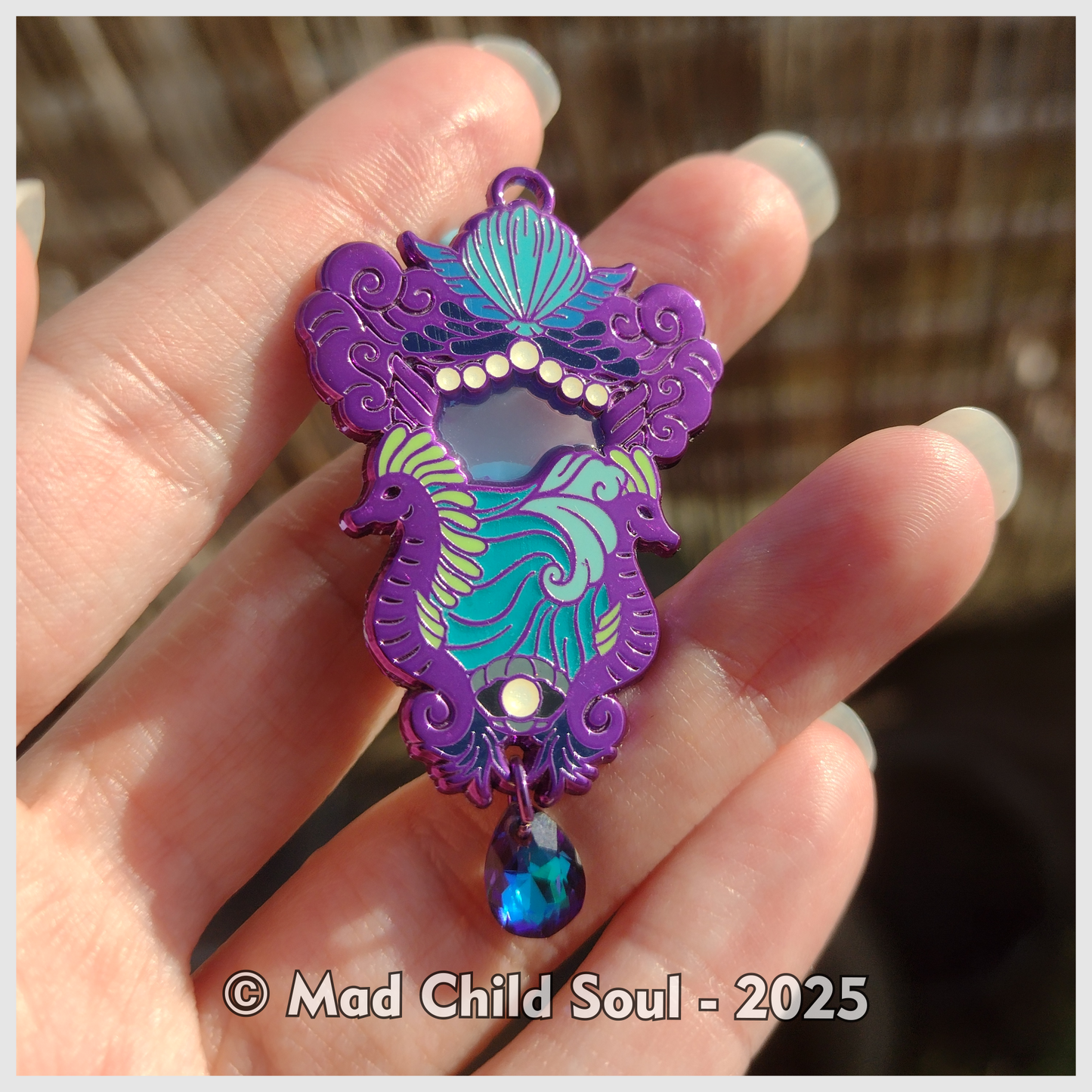 Ocean Healing Wave Lantern (Pin)