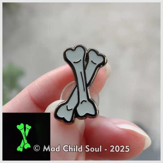 Rebirth Bones (Mini Pin)