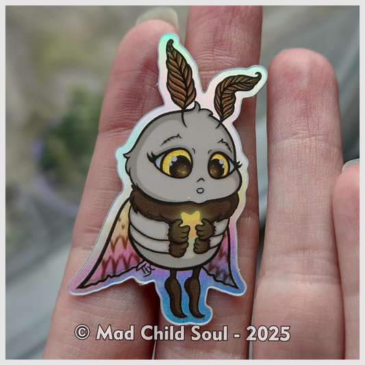 Poli the Moth (Sticker)