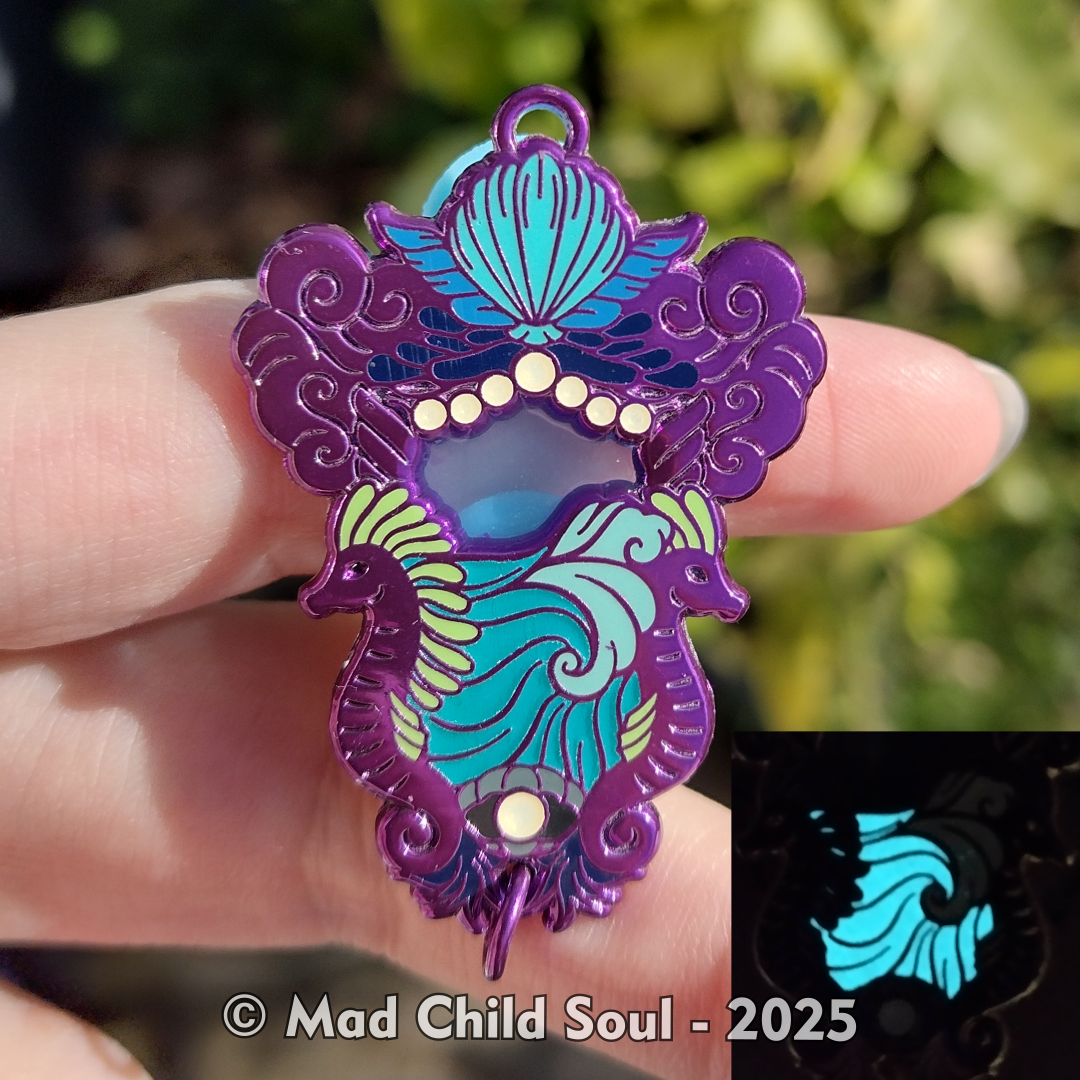 Ocean Healing Wave Lantern (Pin)