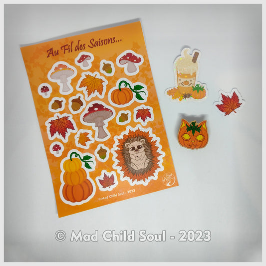 Au fil des saisons - Autumn (Sticker Sheet)