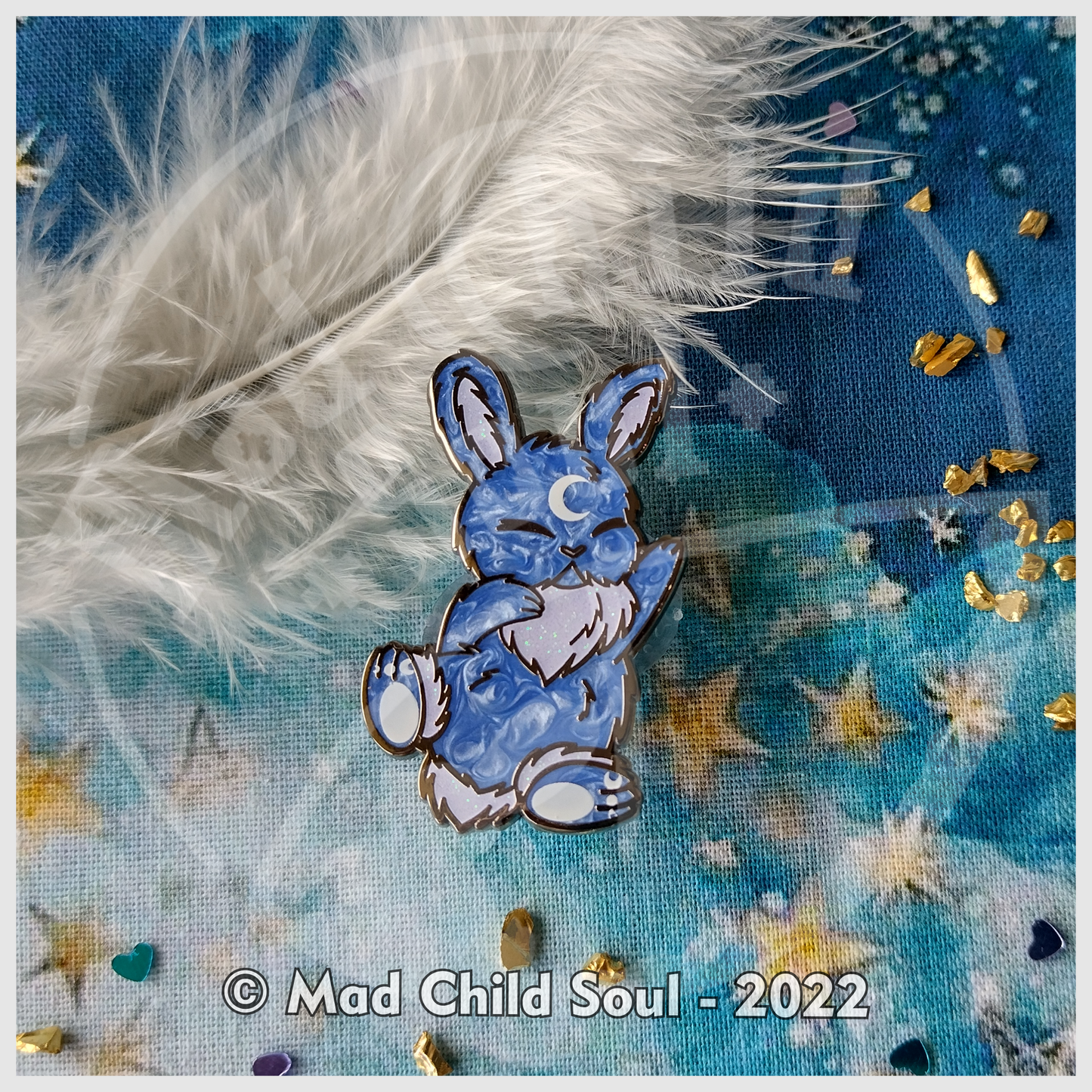 First & Last Moon the Cosmic Bunny EL 30 (Pin)