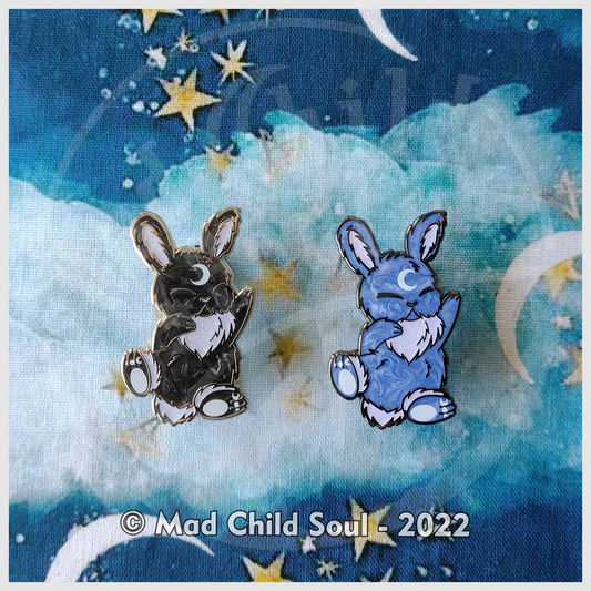 First & Last Moon the Cosmic Bunny EL 30 (Pin)