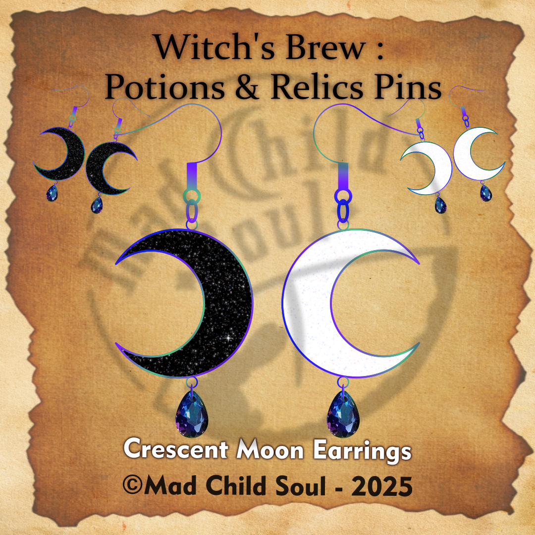 Moon - Purple Chrome (Bijoux)