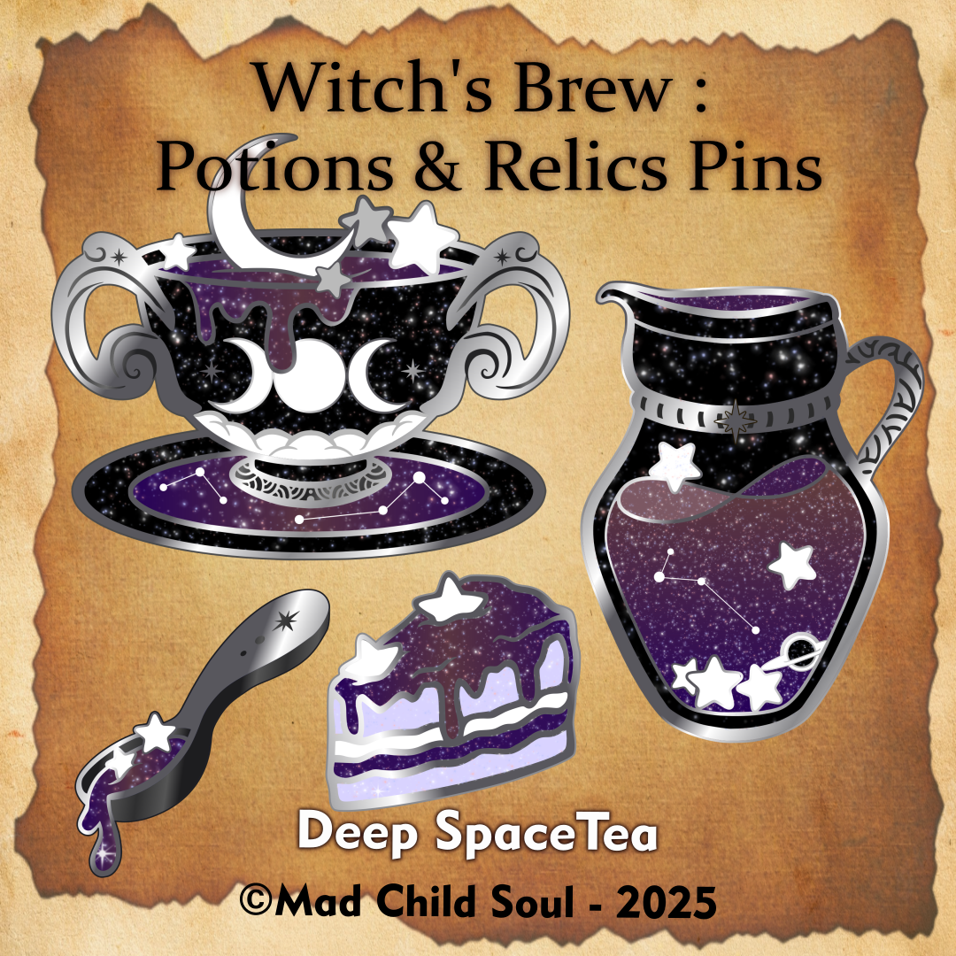 DUO Astral Tea - Deep Space (Pin)