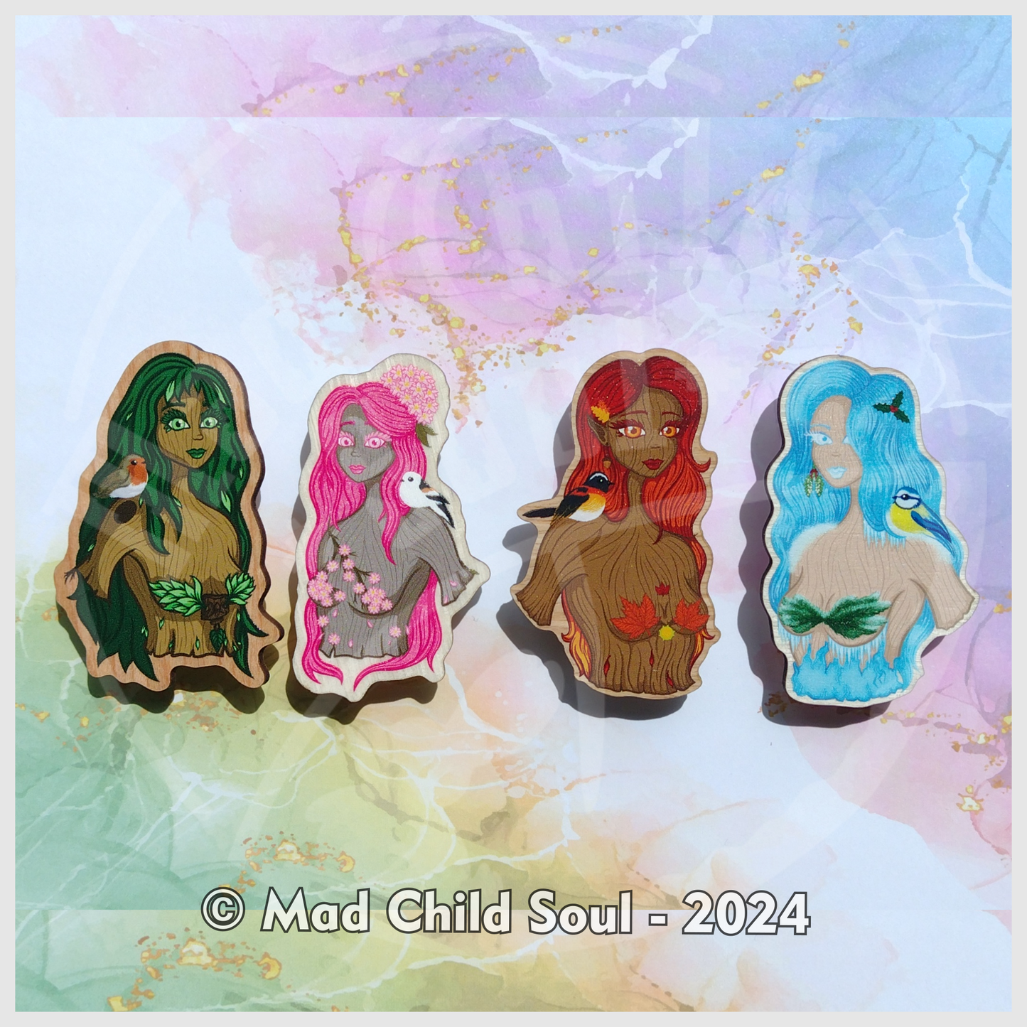 Seasons Dryad (Pin)