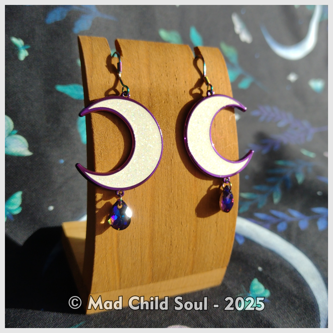 Moon - Purple Chrome (Bijoux)
