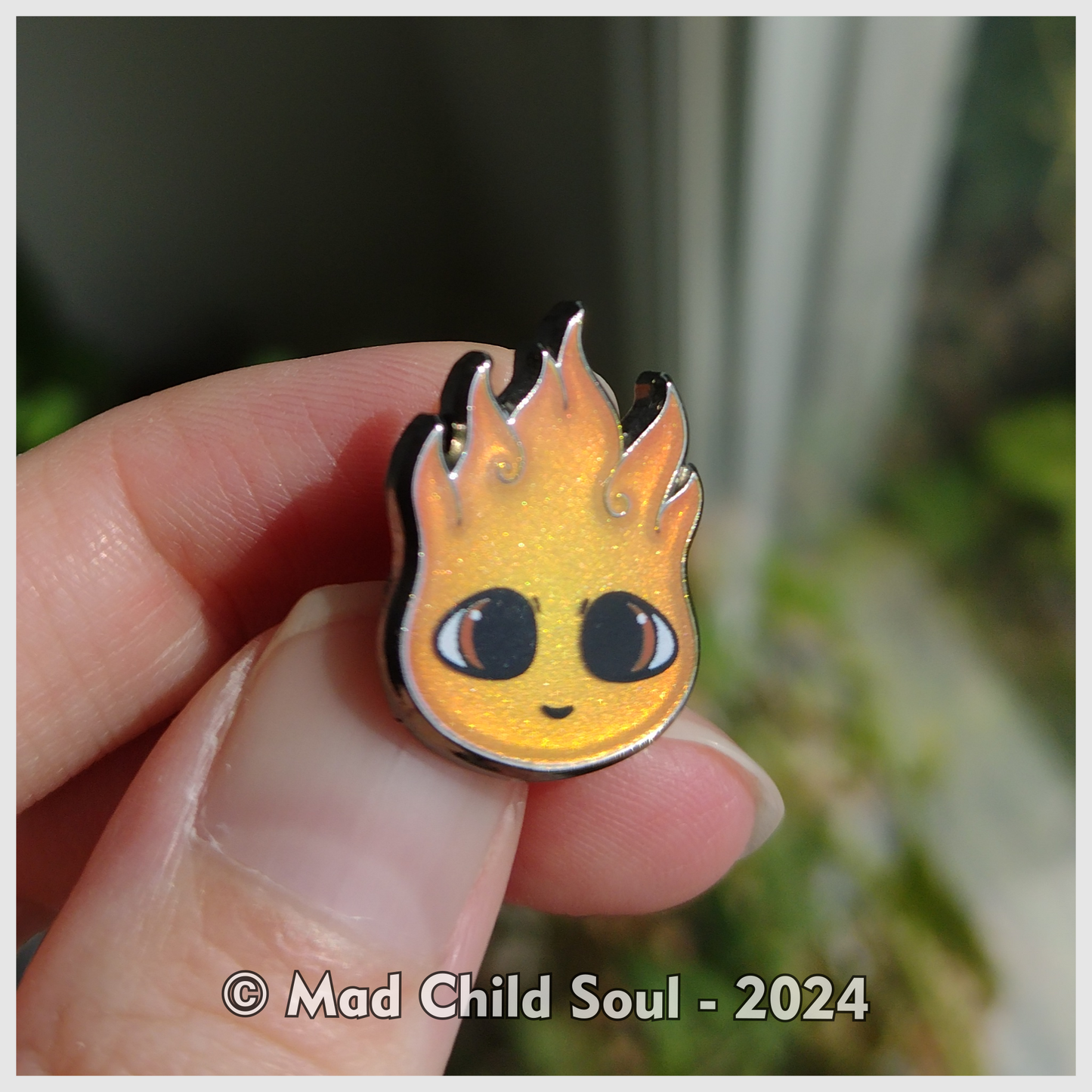 Baby Spirit Fire Orange (Mini Pin)