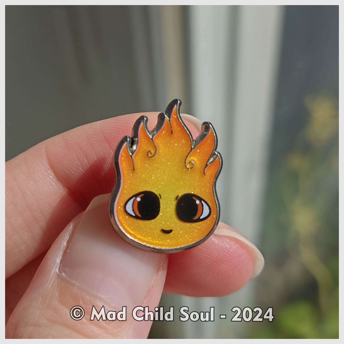 Baby Spirit Fire Orange (Mini Pin)