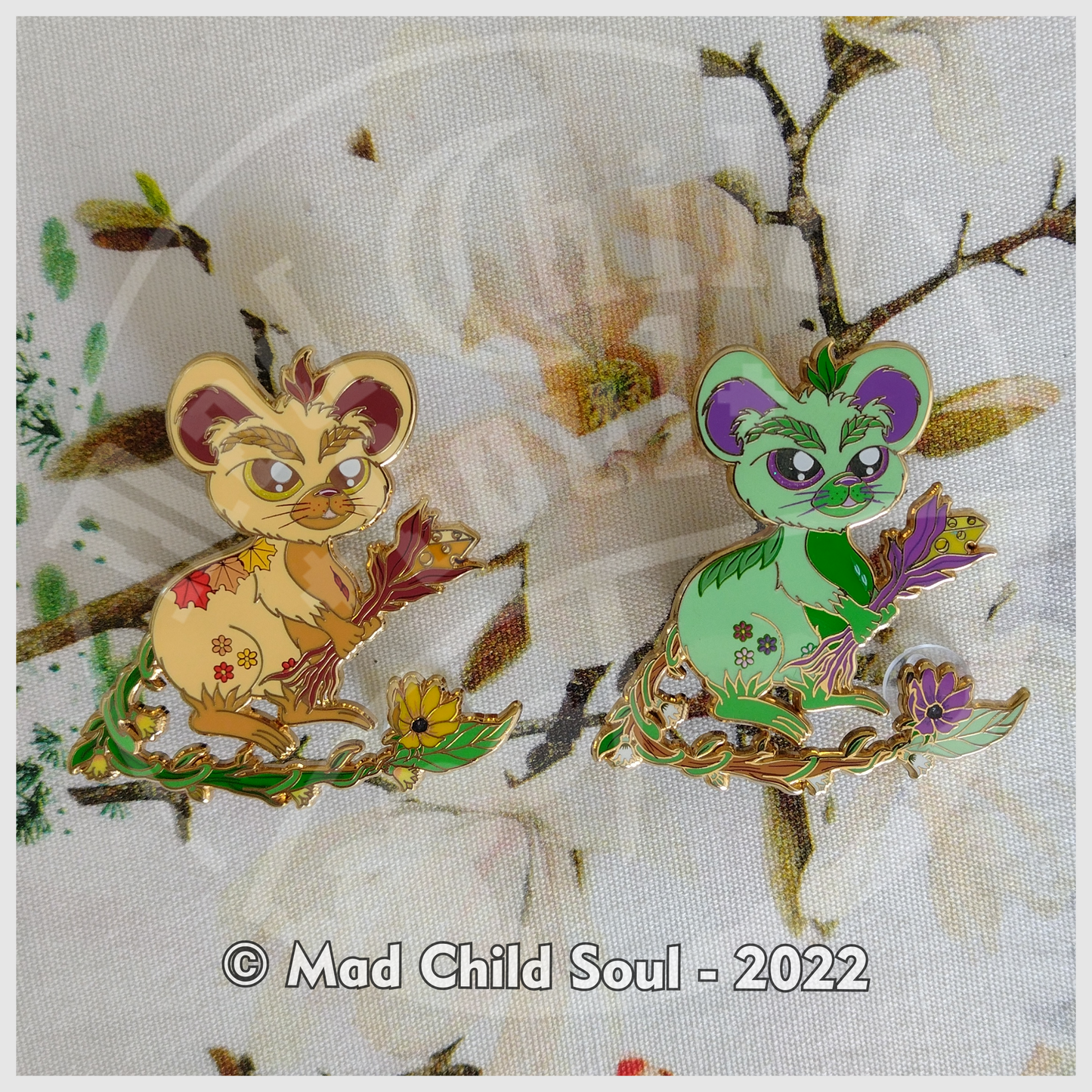 Ginger - Florissaux Mouse EL 30 (Pin)