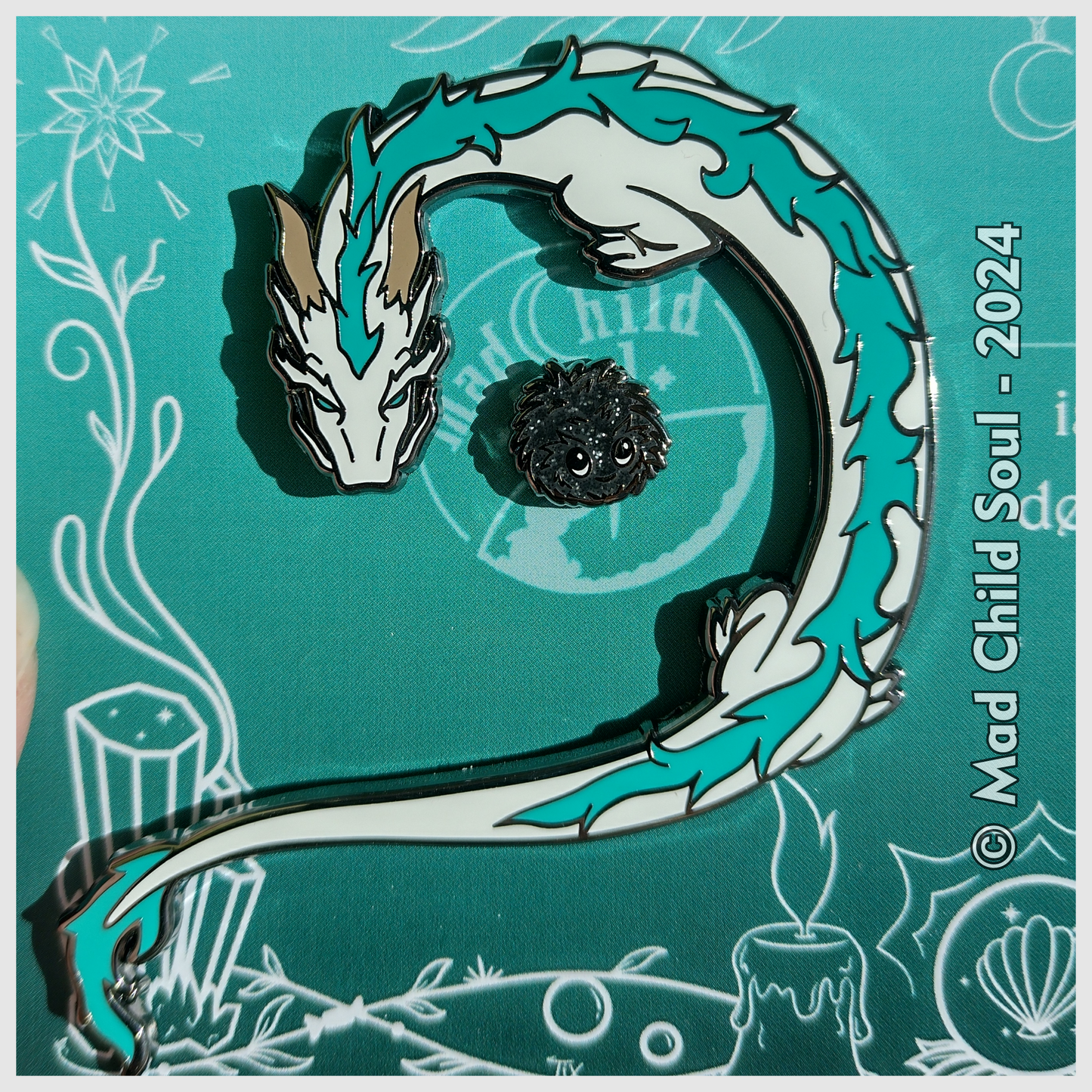 River Spirit Guardian Dragon (Pin)