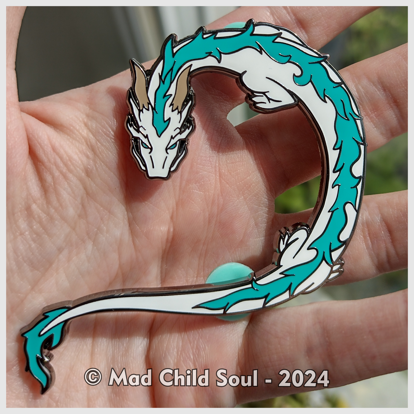 River Spirit Guardian Dragon (Pin)