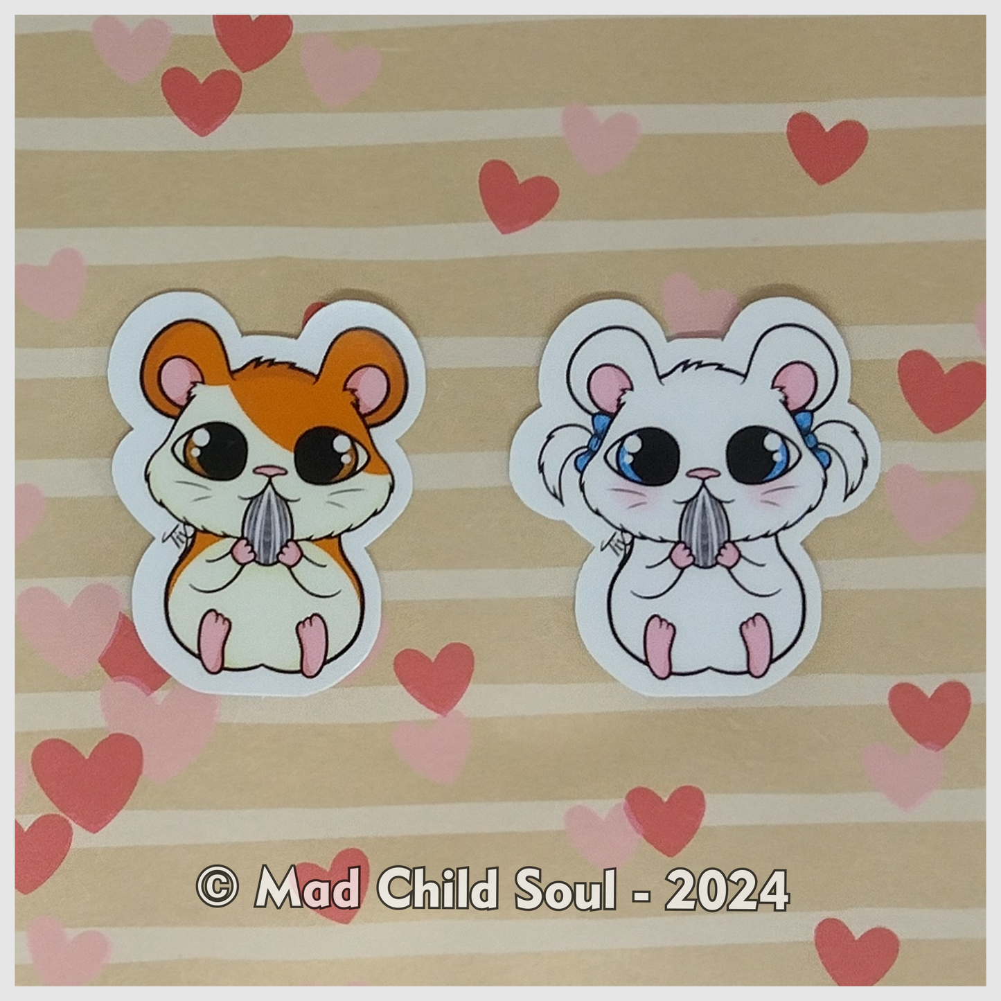 Hamster Family (Sticker)