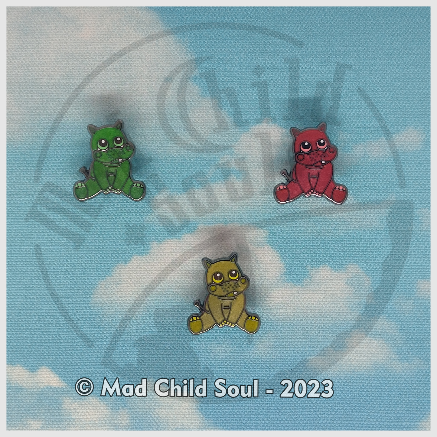 Hippo Gummie Gang (Mini Pin)