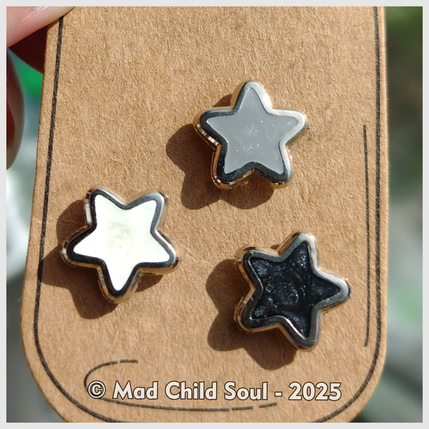 Mini Star shiny - Silver edition (Mini Pin)