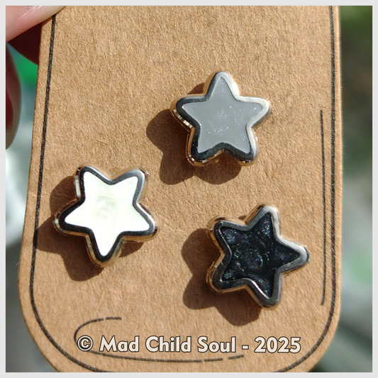 Mini Star shiny - Silver edition (Mini Pin)