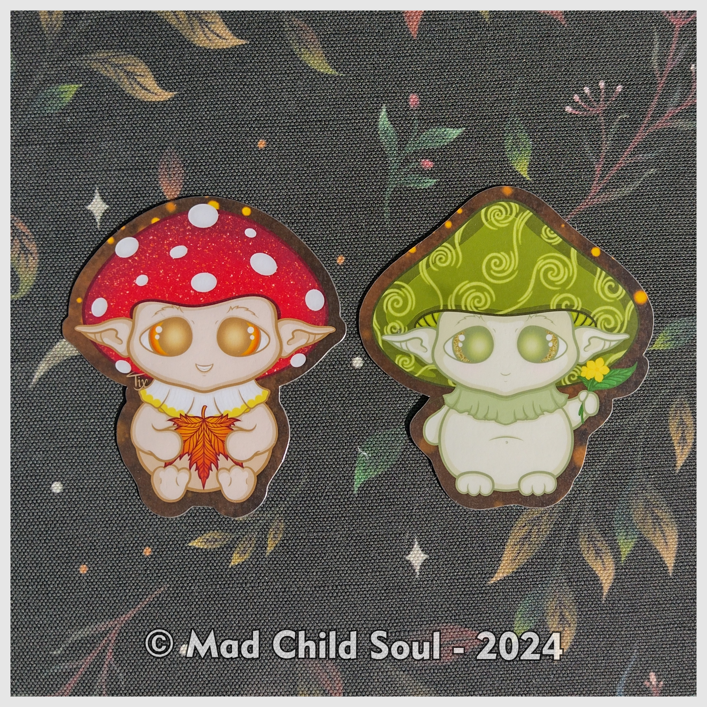 Mushroom Society (Sticker)