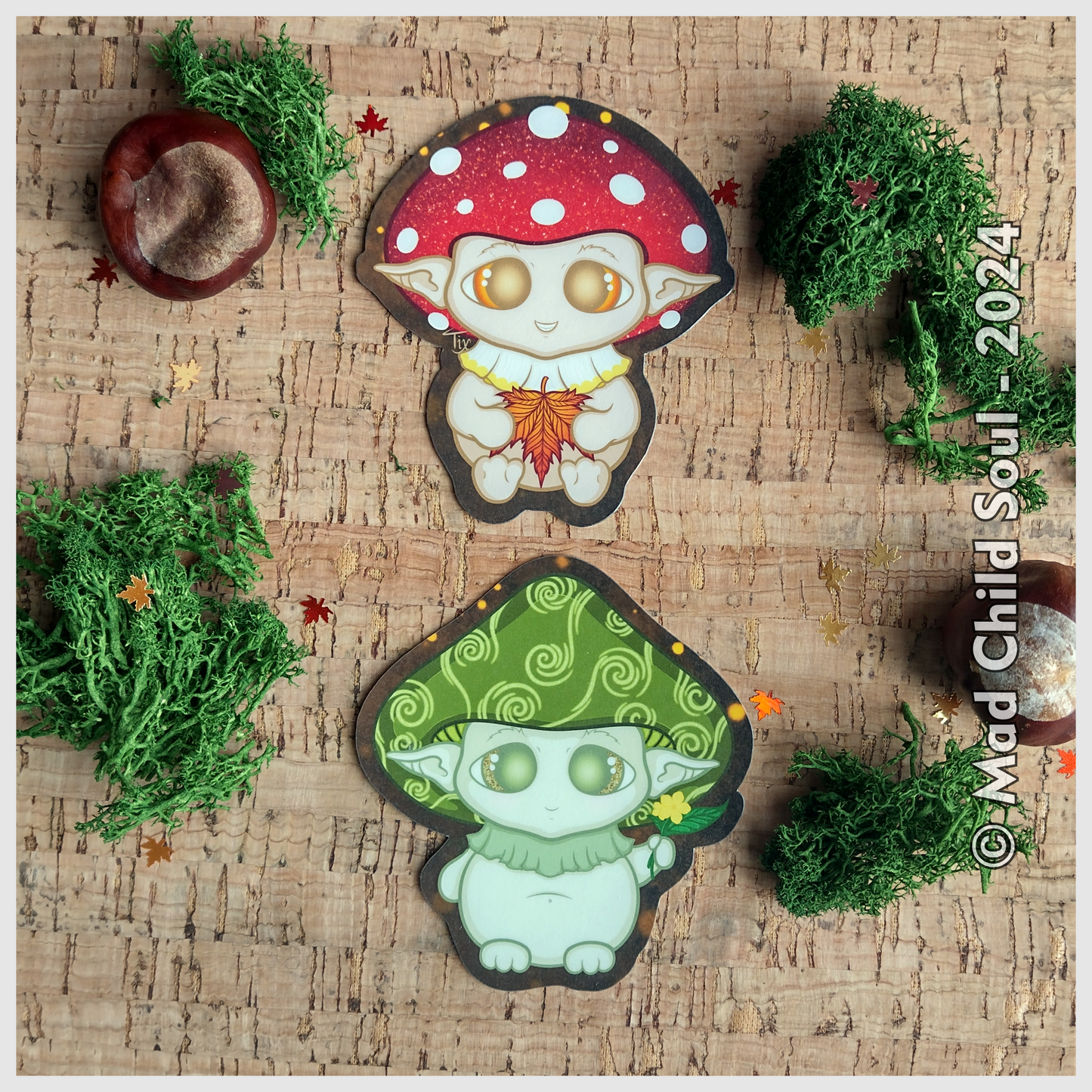 Mushroom Society (Sticker)