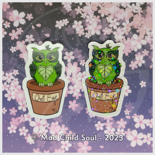 Owl Eye - AnimaPlants (Sticker)