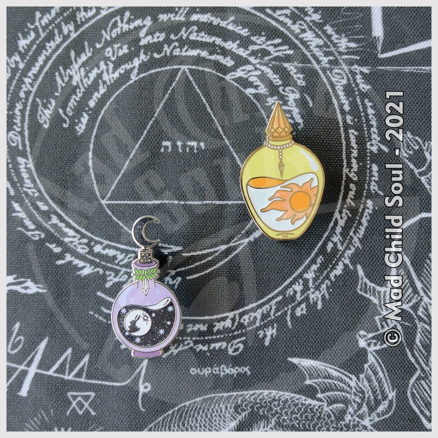 The Night & Day Awakening Potions (Pin)