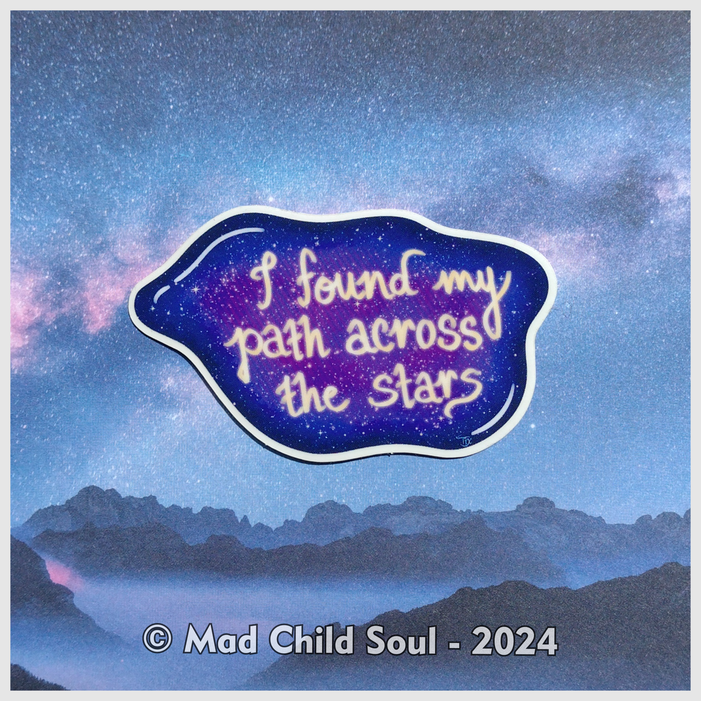 Cosmic Quote (Sticker)
