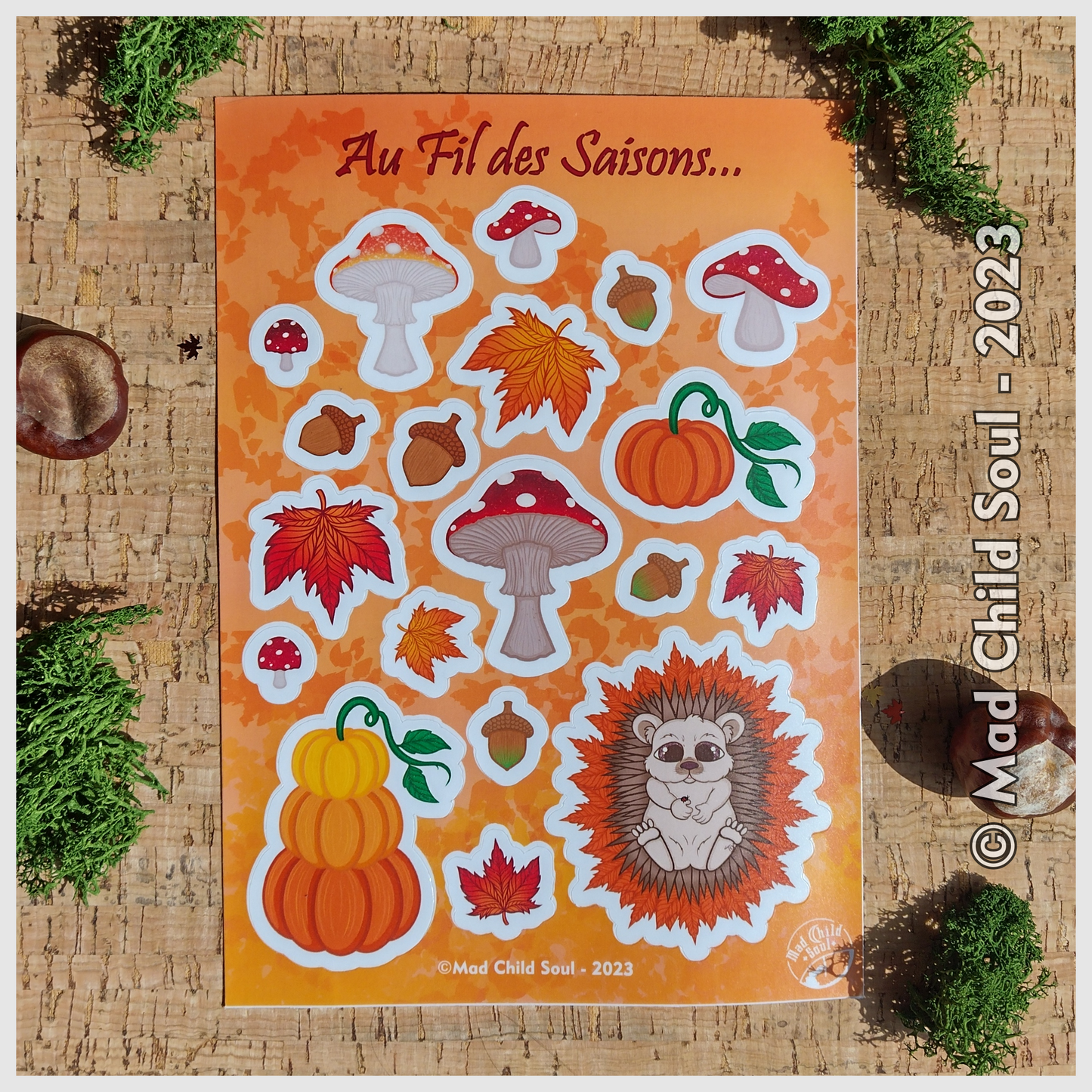 Au fil des saisons - Autumn (Sticker Sheet)