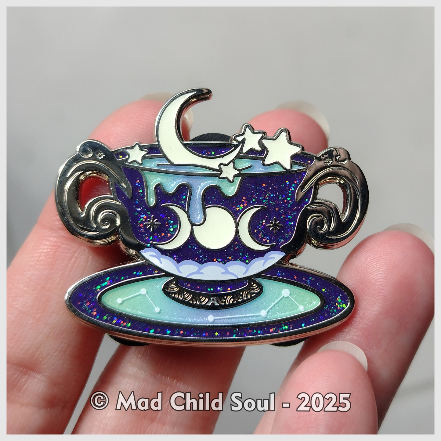DUO Astral Tea - Aurora Borealis (Pin)