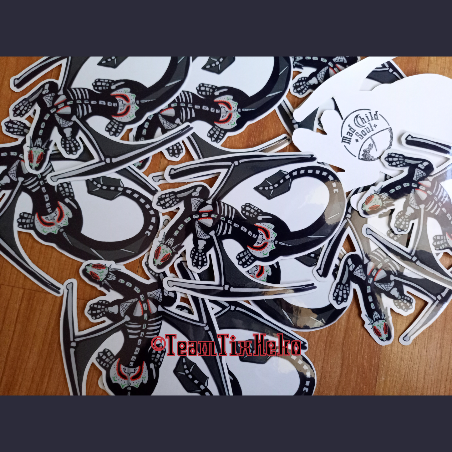 Heko's Skeleton (Sticker)