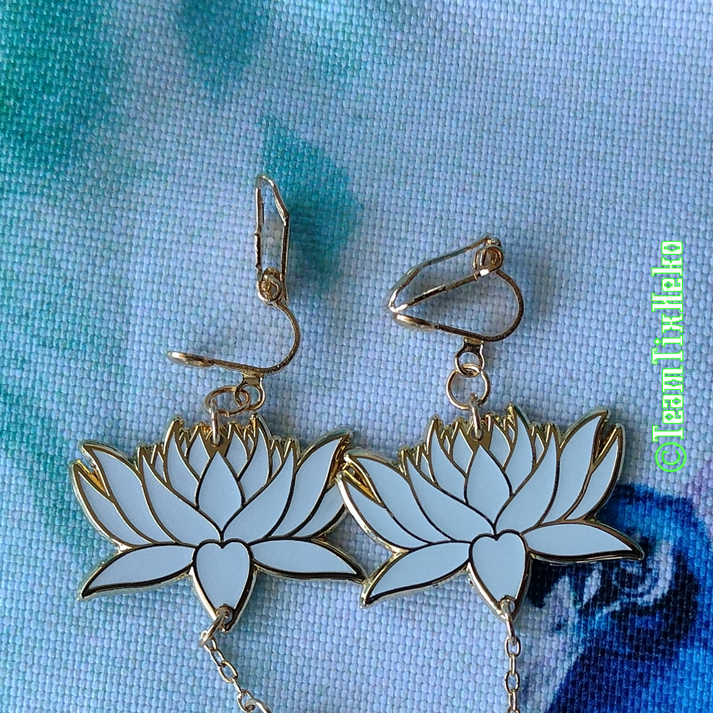 Bouquet de Lotus - Blue Gem (Bijoux)