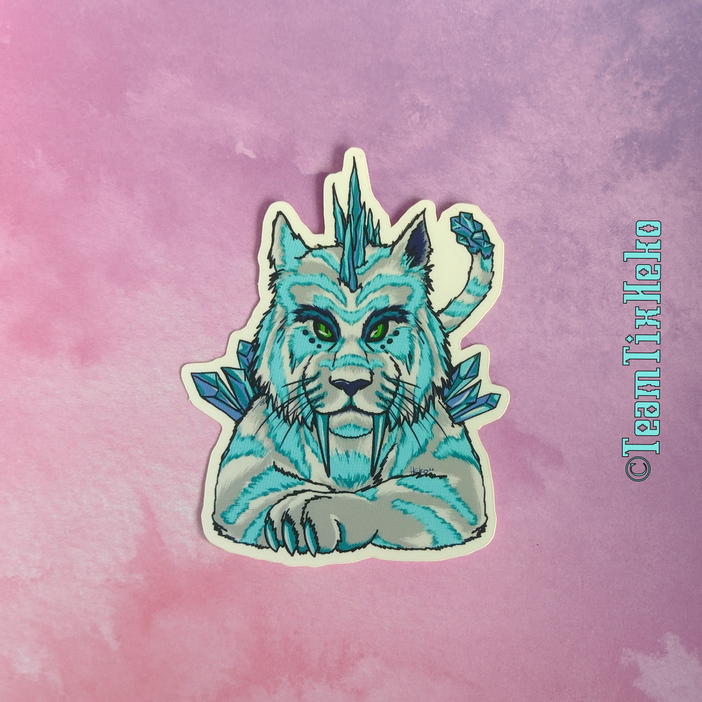 Ice Tiger (Sticker)