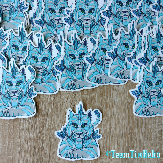 Ice Tiger (Sticker)