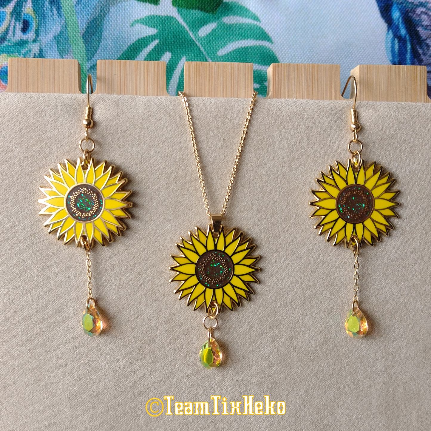 Bouquet de Tournesol - Yellow Gem (Bijoux)