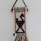 Accroche mural - Tissage traditionnelle Mapuche